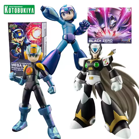 Kotobukiya KP784 Mega Man 11 Premium Charge Shot Ver. Model Toys Mega Man Exe Rockman Black Zero Act