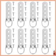 💍 8Pcs D Heavy Duty Picture Frame Screws Silver 1.5x0.7x0.04in