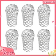 6 Pack Gutter Guards, Gutter Downspout Guards, Aluminum Gutter Guards Screen Filters, Gutter Downspo