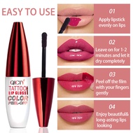 QICIY+4 Colors Tear-Off Lip Gloss Easy to Color Moisturizing Non-Stick Cup Tear-Off Lip Gloss#G1.14#