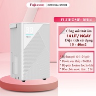 Máy hút ẩm lọc không khí 40-50m2 nhập khẩu Fujihome DH20W công suất 20L/ngày Kết Nối Wifi điều khiể
