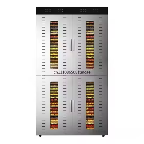 Industrial 100kg Food Dehydrator Dry Fruit Dryer Machine 80 Trays Dried Fruit Cabinet Food Dryer Cel