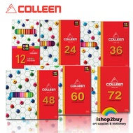 COLLEEN Color Pencil Hexagon Colour Pencil 12 48 60  72 Colors 775 Colleen Neon Colour Pencil 775N