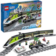LEGO City Express Passenger Train Set 60337 Remote Controlled Toy Gifts for Kids Boys & Girls with W