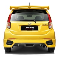 Perodua Myvi Lagi Best Icon Extreme OEM ABS Spoiler with Original Paint (Majestic Yellow Y12)