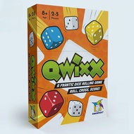 Qwixx: The frantic dice rolling game that everyone plays at once! For ages 8+