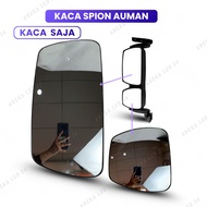 (1 PCS) TRUCK REAR VIEW MIRROR GLASS ONLY AUMAN REAR VIEW MIRROR