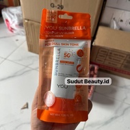 YOU Sunbrella Tone Up UV Elixir Sunscreen SPF50+ PA++++ Brightening Sunscreen