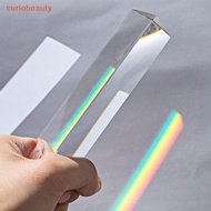 [CURUI] 30*30*60mm Triangular Prism BK7 Optical Prisms Glass Physics Teaching Refracted {curiobeauty