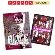 Book - Alice In Borderland - Volume 4 - Free Paper Card