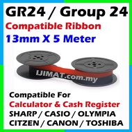 GR1 GR-1 GR 1 Spool Ribbon for Manual Typewriter DIN2103 Olympia Adler Royal Remington Brother Olive