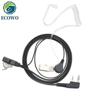 AQUAGEM PTT MIC Headset Baofeng UV-5R BF-888S CB Universal Earbud Headphone Air Guidance Headset Pro
