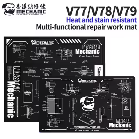 MECHANIC V77 V78 V79 Multifunctional Repair Work Mat for Mobile Phone Computer Repair Anti-fouling A