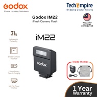 Godox IM20/IM22 IFlash Camera Flash Li-ion Battery Type-c Port Charging
