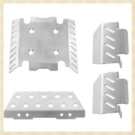 [1fnejakblh.ph] Metal Chassis Kit +Axle Cover Kit for 1/8  Allrock 1/8 H8h V1v2 RC Car Parts
