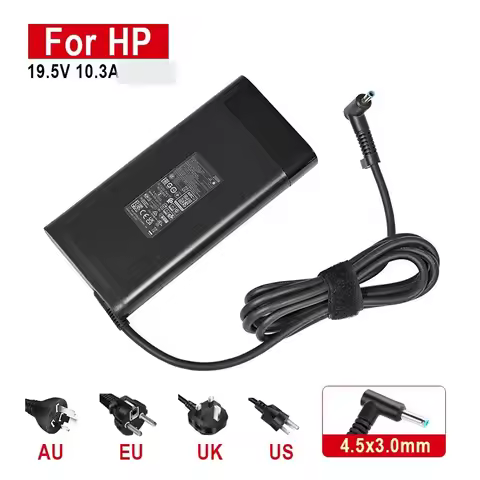 XMSJ 19.5V 6.15A 120W 4.5*3.0MM AC Adapter Laptop Charger For HP TPN-LA21 TPN-LA20 L73385 L75881-001