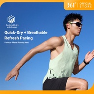 361 Degrees Furious Quick-Drying Sports Vest for Men Slim Fit Breathable Lightweight Marathon Runnin