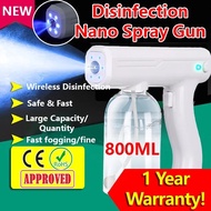 Sanitizer Spray Disinfection Machine Nano Atomizer Spray Gun K5 Disinfectant Spray Gun