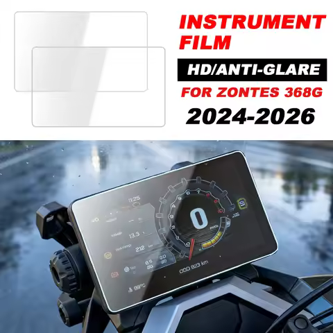 Motorcycle TFT Display Protection Film For ZONTES 368G 368 G G368 ZT368G 2024 2025 2026 Screen Prote