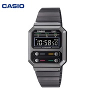 Casio A100WEGG -1A Vintage Grey Band Watch