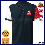 Baju Aprilia Polo T Shirt T-Shirt -Shirt Tee Cotton Sulam Casual Unisex Pakaian Fashion