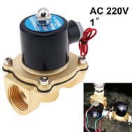 1นิ้ววาล์วน้ำไฟฟ้า DN25 AC 220V วาล์วล้างรถยนต์วาล์วน้ำ