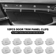 LOOKSHOW 10Pcs Door Trim Panel Clips Plastic Door Trim Clamp For BMW 3 Series E46 E90 E91 E92 E93 X5