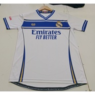 FERABLE Retro Madrid Jersey full printing Real Madrid Retro Jersey Madrid Jersey V-Neck Madrid Jerse