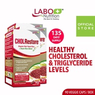 [3 Boxes] LABO Nutrition CHOLRestore Red Yeast Rice - Cholesterol Triglyceride Blood Lipid Cardiovascular Health