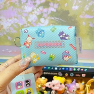 กระเป๋าสตางค์ผู้หญิง เนื้อผ้าดี Sanrio ลิขสิทธิ์แท้ มีซิป   ขนาด 14 × 10.5 cm.