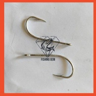 Mustad Shank Hook #1 [ HARGA UNTUK 2 BENTUK ] Mata Kail