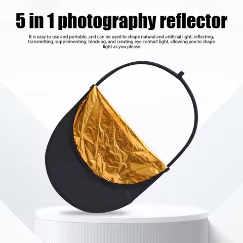 5 in 1 Photography Reflector Board For Studio Photography 60x90cm Outdoor Photo Studio live Lighting