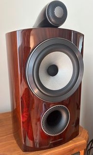 B&W 805 D3 Prestige Edition Santos Rose wood & FS-805 D3 Black speaker stand 
