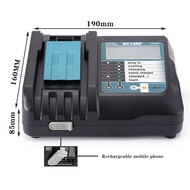 Suitable for Makita/Makita 14.4-18V DC18RF/3.5A with LCD Display Tool Battery Charger