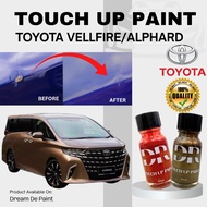 READY STOCK  CAR PAINT REPAIR TOYOTA ALPHARD TOUCH UP PAINT 10ML