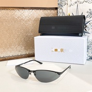 LHY0 CD ** 25ss New Style Y2K Frameless Sunglasses Influencer Style Unique Narrow Frame Fashion Stre