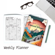 FINANCIAL PLANNER BOOK DAILY CASH BOOK/ MONTHLY CASH BOOK/ MONTHLY PLANNER BOOK/ WEEKLY PLANNER BOOK