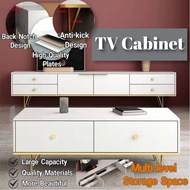 TV console Light luxury TV console cabinet  TV cabinet coffee table combination Nordic living room floor cabinet