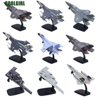 COOLGIRL Fighter Aircraft Toy, Pullback & Go F16 F22 F35 Aviao Plane Model, Cake Topper Collection w