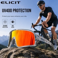 ELICIT Cycling Sunglasses Outdoor Sports Bike Glasses Man MTB Climbing Eyewear Women Driving UV400 R