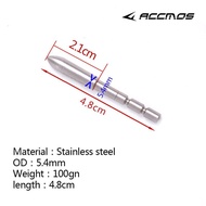 12pcs ID4.2 mm DIY 70 80 90 100 110 120 Grain Stainless Steel Bullet Point Tip Arrow Head Accessory