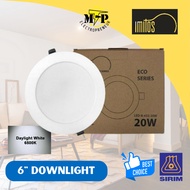 [SIRIM APPROVED] IMITOS LED LIGHT 6 INCH ECO SERIES DOWNLIGHT 20W R433 CEILING LIGHT