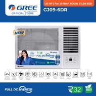 Gree GJ09-6DR 1HP Full DC Inverter Window Type Aircon