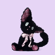 35cm Stuffed Toy Black Listening Eavesdrop Rabbit Bunny Cuddly Toys Plush Toy Doll Birthday Gift