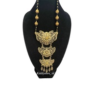 Ethnic stacked necklace brooch necklace/ ethnic necklace/ kebaya brooch/