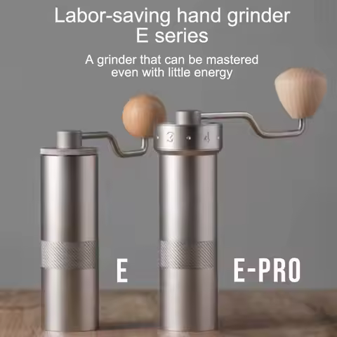 1ZPRESSO epro Manual Grinder Burr Grinder Kitchen Grinding Tools Stainless Steel Adjustable Coffee B