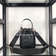 🎀Brand New Free Shipping💙Coach C5112 Dempsey Drawstring Bucket Bag Mini水桶包｜Color 黑色💙配件全齊適合送禮 嚴格檢測貨品絕