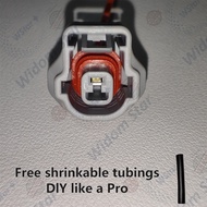 90980-11243 Socket for Thermo Sensor | Toyota 1E/2E/4AFE/5AFE/7AFE Engine Use | Waterproof Type