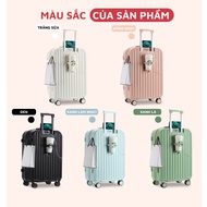 Express travel suitcase with USD charging port, high quality plastic suitcase hanger Size 20/24inch