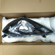 HEAD LAMP JAZZ RS 2013-2014 GE8 KIRI SMOKE HITAM SPORTY - KANR